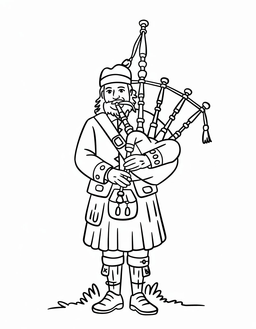 Bagpipe Player